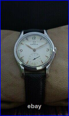 RARE! OMEGA WWII 40's MILITARY cal. 30T2-PC VINTAGE 15J RARE SWISS WATCH