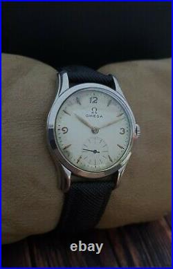 RARE! OMEGA WWII 40's MILITARY cal. 30T2-PC VINTAGE 15J RARE SWISS WATCH