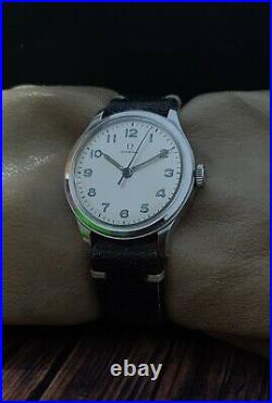 RARE! OMEGA WWII 40's MILITARY cal. 30T-2 ref. 2179/3 VINTAGE 16J SWISS WATCH