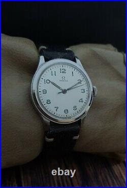 RARE! OMEGA WWII 40's MILITARY cal. 30T-2 ref. 2179/3 VINTAGE 16J SWISS WATCH