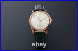 RARE Omega Caliber 265T3 18k Gold Watch Vintage WWII Era