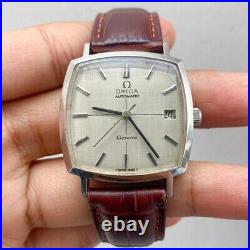 RARE Omega Geneve Automatic Cal. 1481 Swiss Made Square Vintage Watch