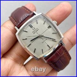 RARE Omega Geneve Automatic Cal. 1481 Swiss Made Square Vintage Watch
