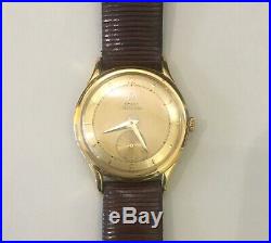 RARE Vintage 1940s Omega Centenary 2500 Cal. 331 18k Solid Yellow Gold Bumper