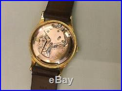 RARE Vintage 1940s Omega Centenary 2500 Cal. 331 18k Solid Yellow Gold Bumper