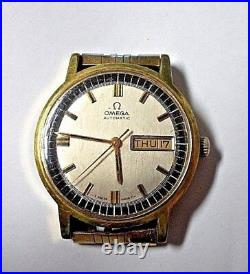 RARE Vintage 1970 OMEGA Automatic Watch Cal 750 Model 1660140-Day/Date-WORKING