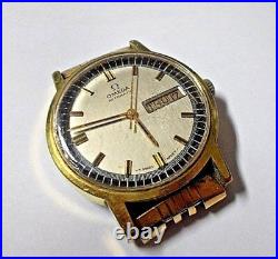 RARE Vintage 1970 OMEGA Automatic Watch Cal 750 Model 1660140-Day/Date-WORKING