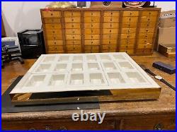 RARE Vintage OMEGA Advertising Watch Shop Display Tray Large Storage Box RARE Vintage OMEGA Advertising Watch Shop Display Tray Large Storage Box
