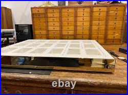 RARE Vintage OMEGA Advertising Watch Shop Display Tray Large Storage Box RARE Vintage OMEGA Advertising Watch Shop Display Tray Large Storage Box