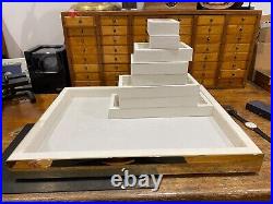 RARE Vintage OMEGA Advertising Watch Shop Display Tray Large Storage Box RARE Vintage OMEGA Advertising Watch Shop Display Tray Large Storage Box