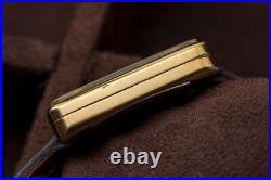 RARE Vintage Omega De Ville Bullion 20 microns gold plated 5110380 (Cal. 620)