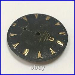 RARE Vintage Omega Globemaster Black Honeycomb Dial