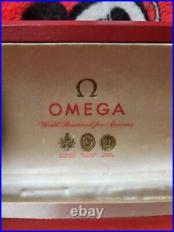 RARE Vintage Omega Men's Leather Watch Box 1960's Speedmaster