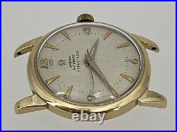 RARE Vintage Omega for Tiffany Pre-Seamaster automatic watch, 14k gold runs