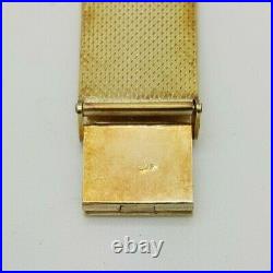 Rare 14k Gold Bracelet Fit Patek Philippe Rolex Omega & other vintage watch 18mm