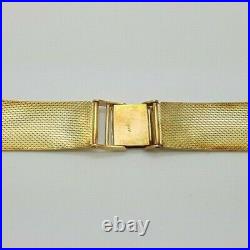 Rare 14k Gold Bracelet Fit Patek Philippe Rolex Omega & other vintage watch 18mm