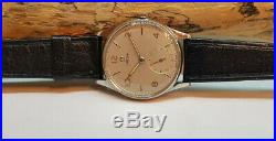 Rare 1939 Omega Seamaster Sub Second Cal30t2 Silver Dial Man's Watch