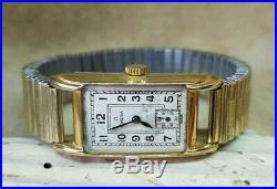 Rare 1940's Omega Doctor Watch Sub Second Silver Dial Manual Wind Man's Watch