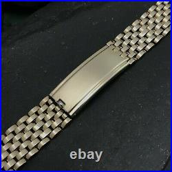 Rare 1940s 5/8 JB Champion Basketweave Mesh 12k Gold-Filled Vintage Watch Band