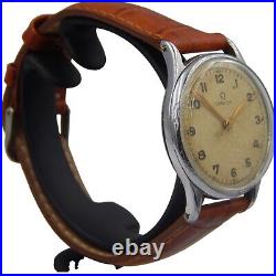 Rare 1940s Omega Ref. 2391/2 Vintage 28.45mm WWII Era, Iconic Calibre 30T2 Rare 1940s Omega Ref. 2391/2 Vintage 28.45mm WWII Era, Iconic Calibre 30T2