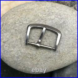 Rare 1950s Omega 16mm Stainless Steel Vintage Watch Band Buckle