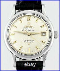 Rare 1958 OMEGA Constellation Calendar 2953 4 SC Vintage Mens Wrist Watch