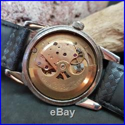 Rare 1960 Omega Calendar Silver Dial Cal503 Date Automatic Man's Watch