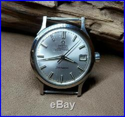 Rare 1960's Omega Chronometer Silver Dial Cal561 Auto Man's Watch