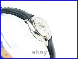 Rare 1960s Omega Seamaster Ladies Wristwatch Red Box Vintage Leather Bracelet