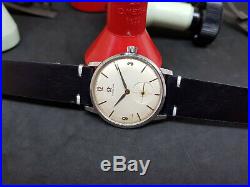 Rare 1962 Omega Seamaster Sub Second Cal510 Silver Dial Man's Watch