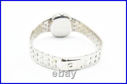 Rare 1978 N MINT withBox Vintage OMEGA 17J All Silver Oval Case Women's Watch Rare 1978 N MINT withBox Vintage OMEGA 17J All Silver Oval Case Women's Watch