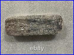 Rare 25 Oz Omega M&b Mining. 999 Silver Bar Vintage Silver