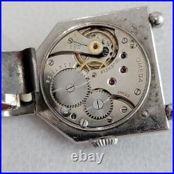 Rare Collectable 1930s Omega Pocket or Money Clip Watch Manual Wind Vintage JM2