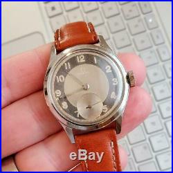 Rare Genuine 2-tone Ghost Suveran dial 1952 OMEGA Ref2622-2 Cal. 266 Gents Watch