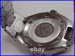 Rare Genuine Vintage Ladies Omega Seamaster 200m 18ct Gold Swiss Dive Watch