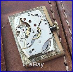 Rare Huge Vintage Omega Tissot Gents 1930s Wristwatch
