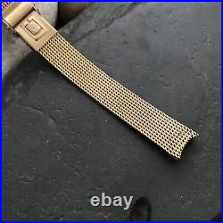 Rare JB Champion Omega Gold-Filled Mesh Womens Vintage Watch Band