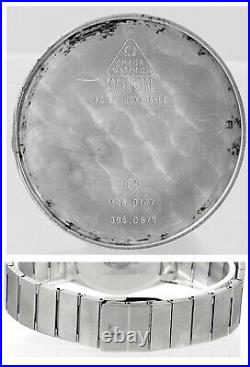 Rare OMEGA Constellation Marine Quartz 18Kt S/ Steel Vintage Mens Wrist Watch