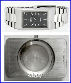 Rare OMEGA De Ville Deauville Automatic Stainless Steel Mens Wrist Watch