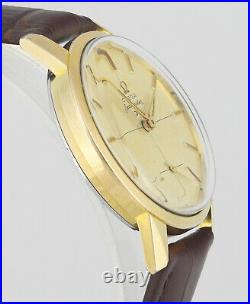 Rare OMEGA Seamaster 30 Cal 269 Vintage Gold Mens Wrist Watch 1962