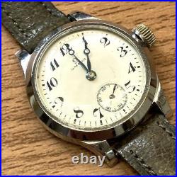 Rare OMEGA Vintage Watch Swiss Made Manual Winding 35mm Prege Hand Small Second