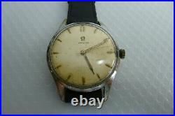 Rare Old Vintage Authentic Omega Men's Large Wrist Watch in Working Condition