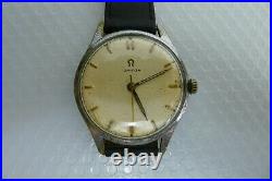 Rare Old Vintage Authentic Omega Men's Large Wrist Watch in Working Condition