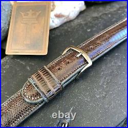Rare Omega 5/8 Lizard Skin Short nos 1950s Vintage Watch Band