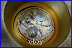 Rare Omega Hora Exacta Desk Shaped Table Clock Chronometer Ref 5008 Vintage