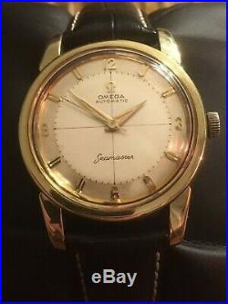 Rare Omega Seamaster Gold Capped Automatic Calibre 501 Men's Watch