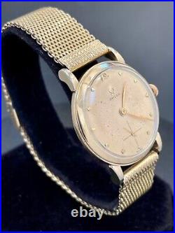 Rare Original Vintage Men 1947 Omega Manual Wind Watch Service 360 Run Ref. B6629