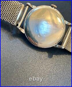 Rare Original Vintage Men 1947 Omega Manual Wind Watch Service 360 Run Ref. B6629