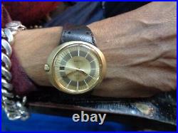 Rare Super Vtg Gp Omega? Dynamic Geneve Cal. 565 Date Mens Automatic Wristwatch