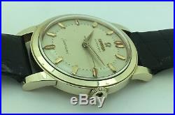 Rare VINTAGE OMEGA Seamaster 14K Gold 500 Automatic Watch